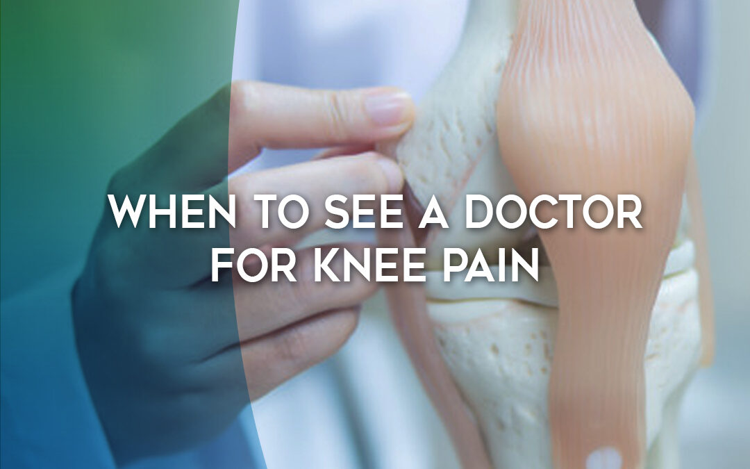 When to See a Doctor for Knee Pain
